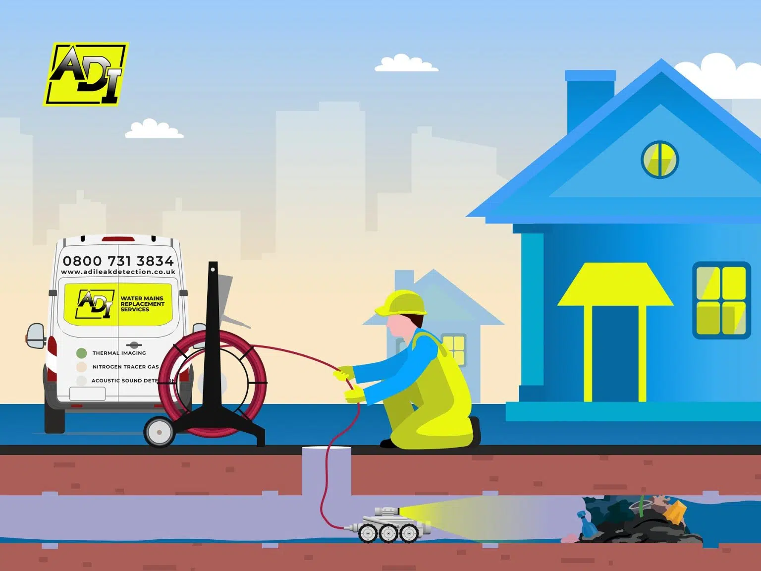Drainage CCTV Surveys & Investigations Woking